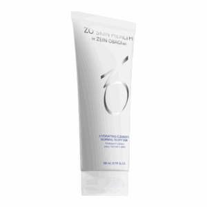 ZO Skin Health Hydrating Cleanser for Normal to Dry Skin, 200 mL (6.7 fl. oz.) white tube with silver and blue text, by Zein Obagi MD
